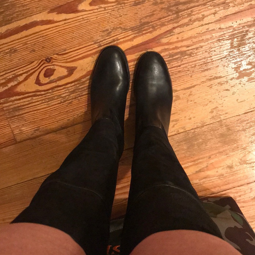 Size 8 over the knee Tory Burch suede boots - Picture 5 of 8